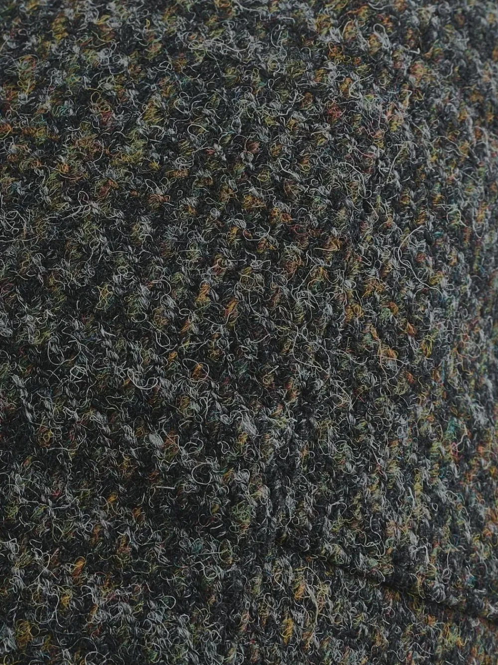 Discount Next Grey Check Harris Tweed Flat Cap