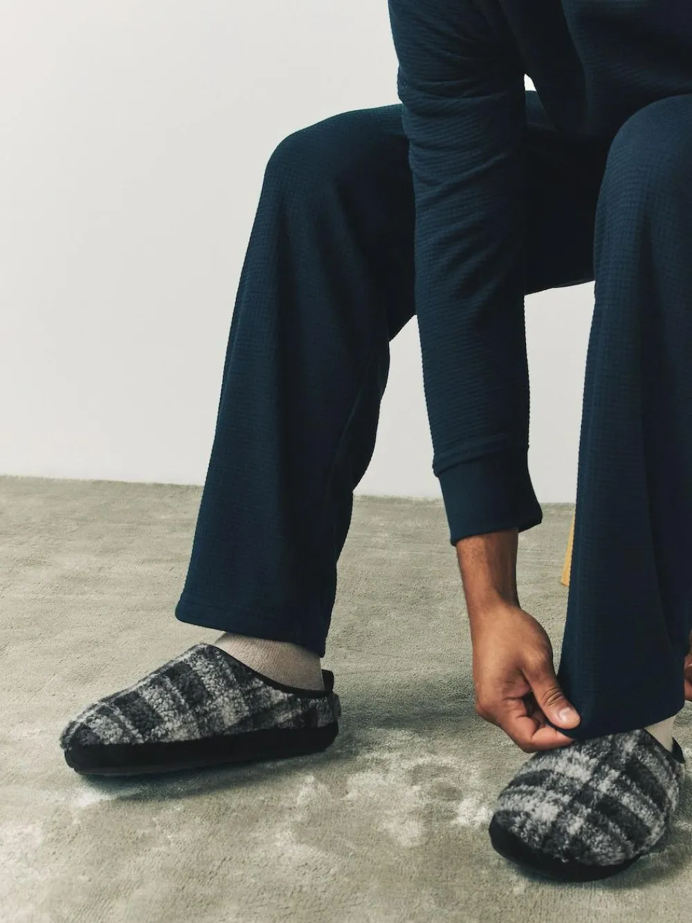 Next Check Mule Slippers^ Slippers|Slippers