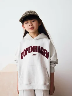 Next Grey City Slogan Hoodie (3-16yrs)^ Sweatshirts & Hoodies