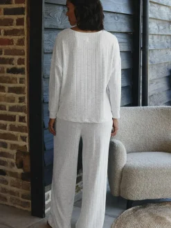 Sale Next Cosy Long Sleeve Pyjamas Grey