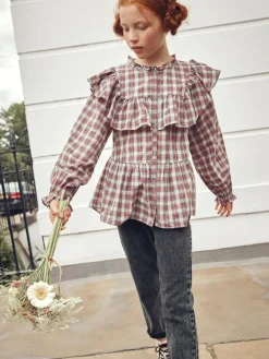 Next Mom 100% Cotton Jeans (3-16yrs) Grey Denim