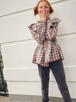 Next Mom 100% Cotton Jeans (3-16yrs) Grey Denim