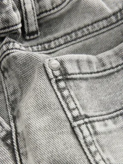 New Next Pleat Front Jeans (3mths-7yrs) Grey Denim