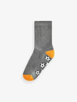 Sale Next Cotton Rich Cushioned Socks 7 Pack Grey Football