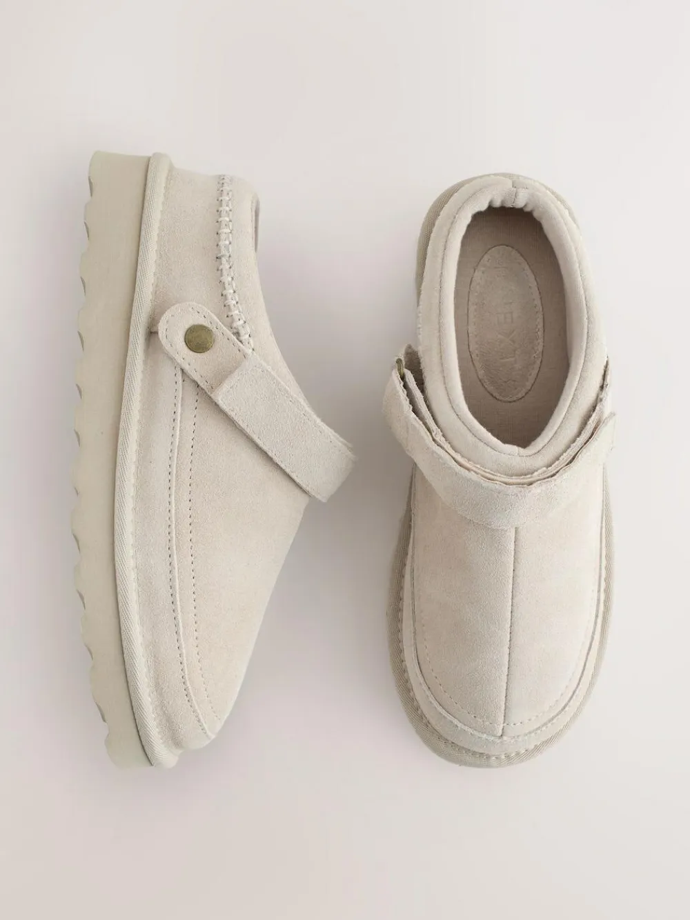 Next Forever Comfort® Chunky Sole Footbed Clogs^Women Flats