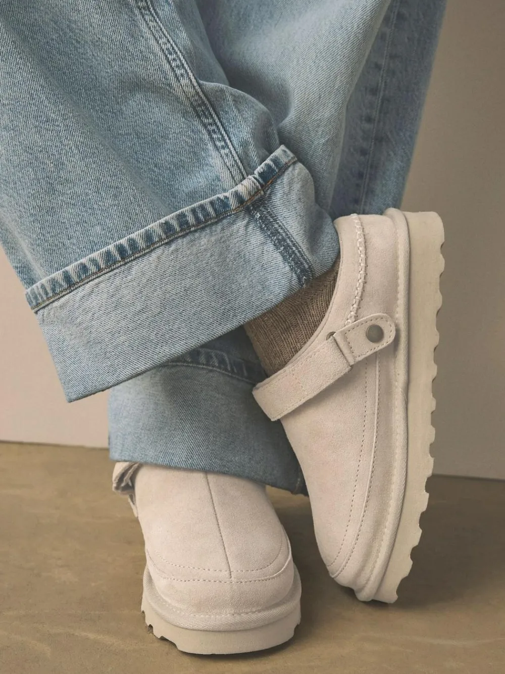 Next Forever Comfort® Chunky Sole Footbed Clogs^Women Flats