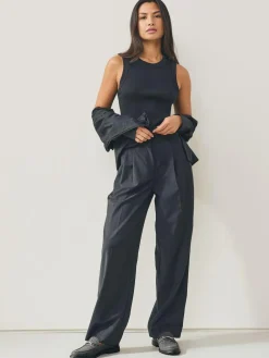 Best Next Grey Forever Comfort® Trim Hardware Round Toe Loafers