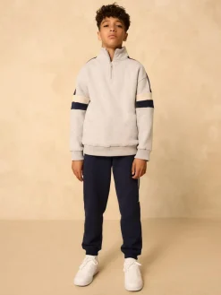 Next Funnel Zip Neck Sweatshirt and Joggers Set^BOY Sweatshirts & Hoodies|Sweat Pants