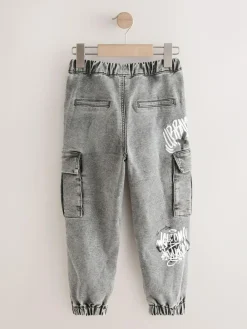 Next Cargo Jeans With Elasticated Waist (3-16yrs)^BOY Jeans|Jeans