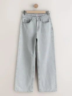 Outlet Next Hourglass Wide Leg Jeans Grey