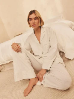 Outlet Next Jersey Button Through Pyjamas Grey