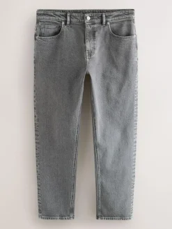 Discount Next Slim Fit Vintage Wash Denim Jeans Grey Light