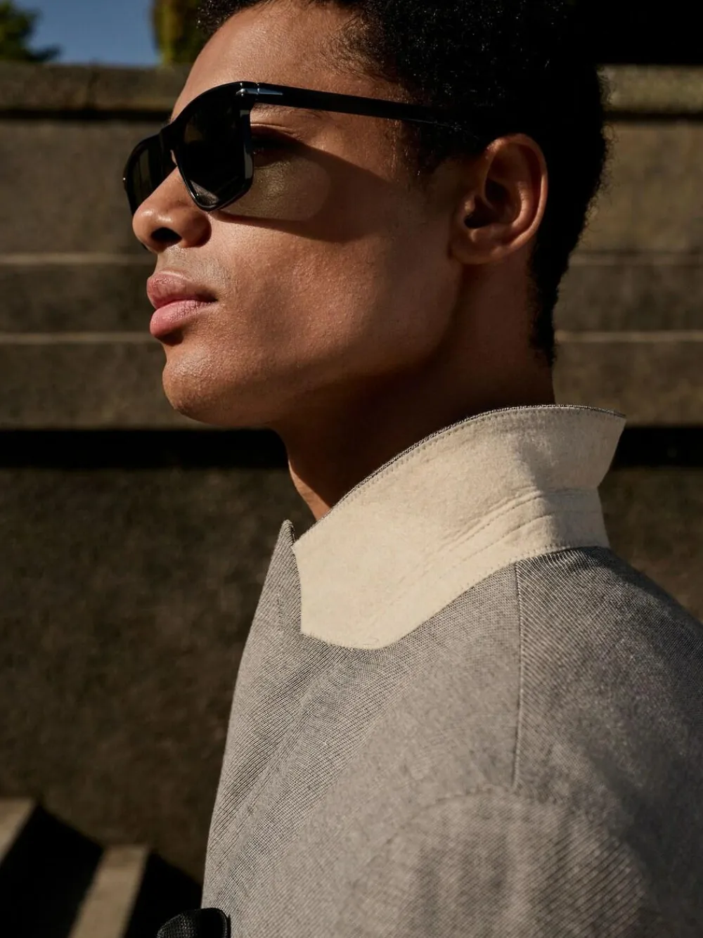 Next Grey Linen Blend Texture Double Breasted Suit Jacket^ Grey Suits