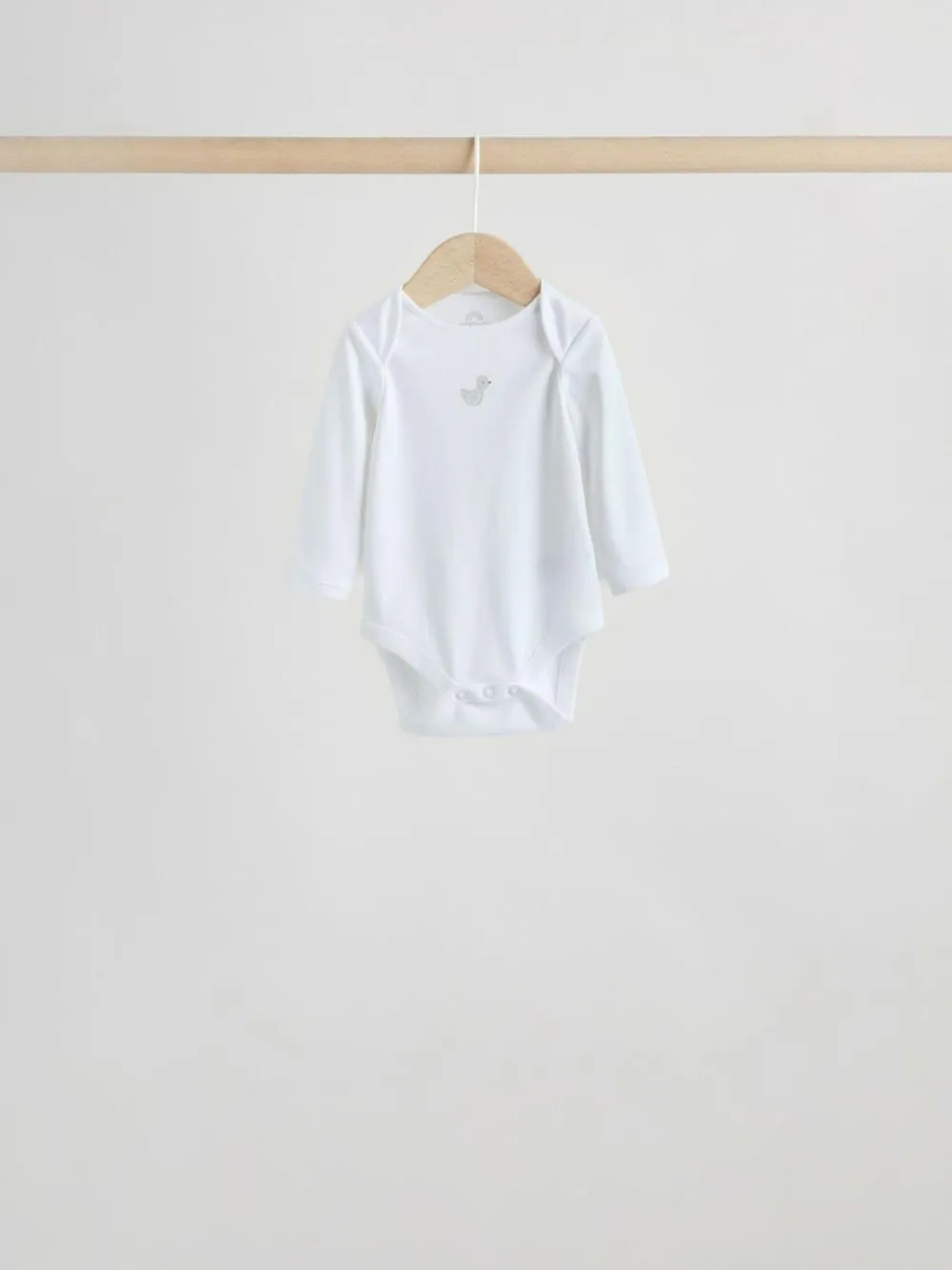 Next Grey Long Sleeved Baby Bodysuits 5 Pack^BOY Unisex|Bodysuits & Vests