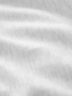 New Next Half Zip Jersey Sweatshirt Grey Marl