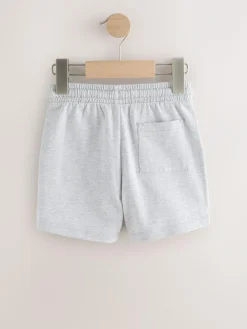 Next Grey Marl Jersey Shorts (3mths-7yrs)^BOY Shorts|Shorts