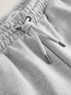 Clearance Next Relaxed Fit Relaxed Fit Brushback Heavyweight Joggers Grey Marl