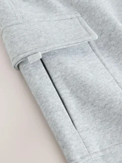 Next Slim Fit Slim Fit Brushback Heavyweight Cargo Joggers^ Joggers|Joggers