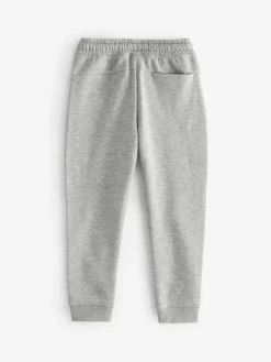 New Next Slim Fit Zip Joggers (3-16yrs) Grey Marl