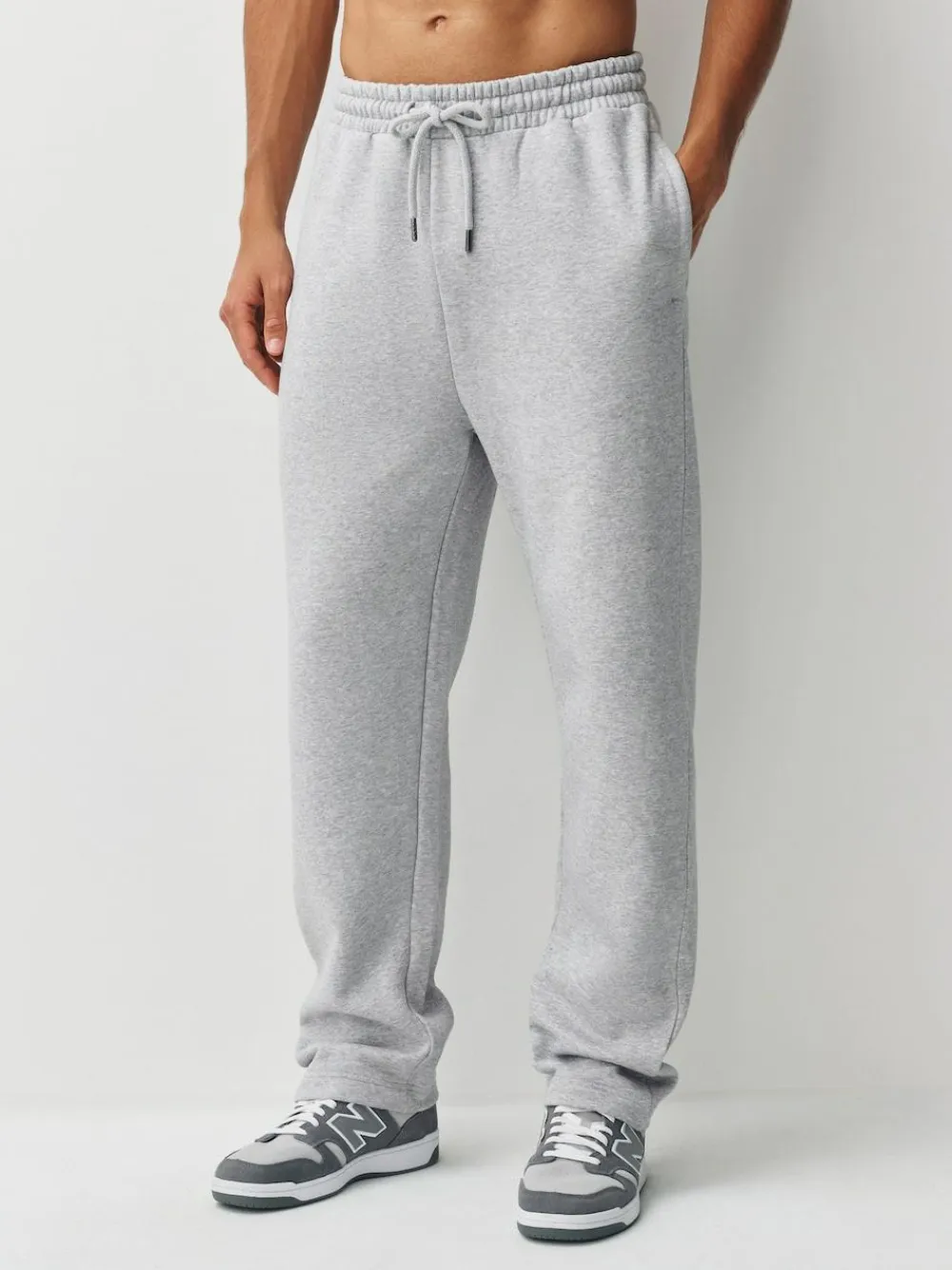 Next Straight Fit Brushback Heavyweight 2 Pack Joggers^ Joggers|Joggers