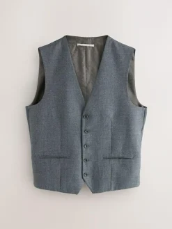 Next Merino Wool Blend Suit Waistcoat^ Vests