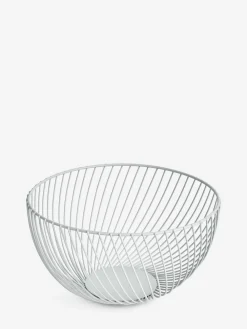 Discount Next Moderna Wire Fruit Bowl Grey