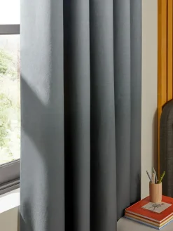 Next Eyelet Blackout Curtains^ Curtains & Blinds