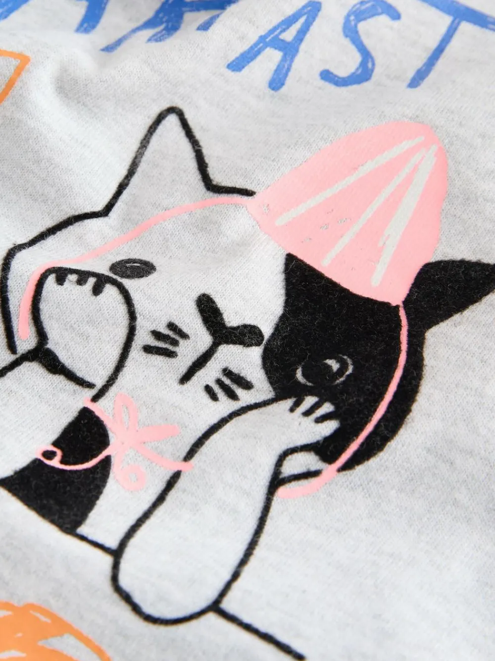 Discount Next Grey Pets Oversized Graphic Print T-Shirt (3-16yrs)