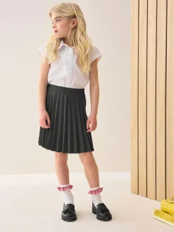 New Next Grey Pleat School Skirt (3-16yrs)