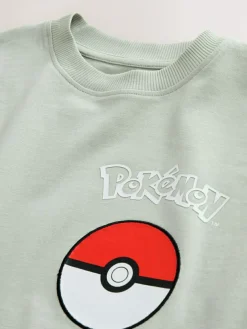 Next Grey Pokemon Multi Character Back Print T-Shirt (4-14yrs)^BOY Tops|T-Shirts