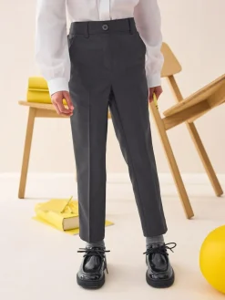 Next Pull-On Waist Plain Front School Trousers (3-17yrs)^ Pants & Leggings|Pants & Leggings