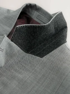 Discount Next Regular Fit Signature Nova Fides 100% Italian Wool Suit Jacket Grey