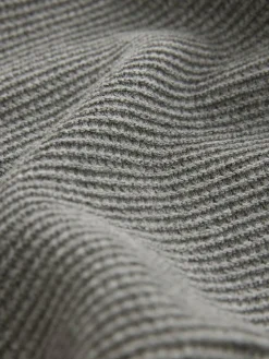 Next Regular Fit Textured Oxford Mock Shirt Jumper^ Knitwear|Knitwear