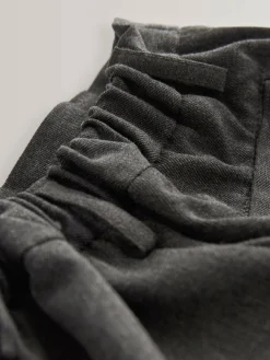 Next Regular Leg Pull On Waist School Trousers 2 Pack (3-17yrs)^BOY Pants & Chinos|Tznius Pants