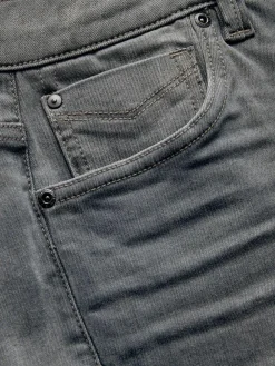 Next Grey Regular Tapered Fit Motionflex Jeans