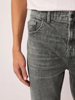 Next Regular Tapered Fit Authentic Stretch Denim Jeans^ Jeans|Jeans