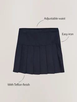 Next Grey Regular Waist 2 Pack Pleated School Skirts (3-16yrs)^ Shorts & Skirts