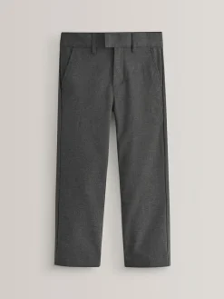 Best Next Regular Waist School Formal Stretch Skinny Trousers (3-17yrs) Grey