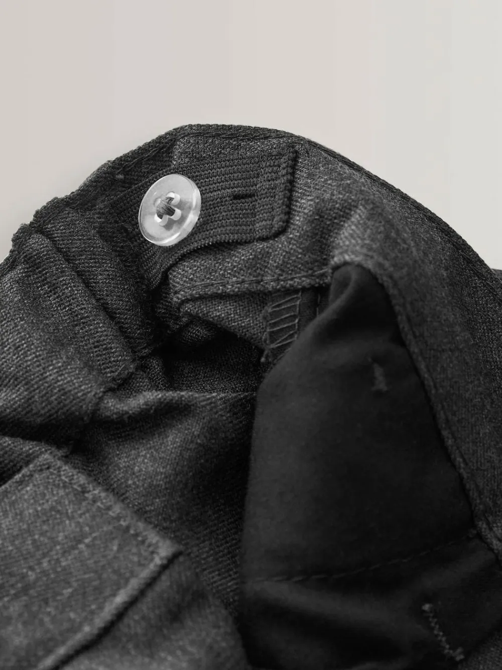 Next Regular Waist School Pleat Front Trousers (3-17yrs) Grey