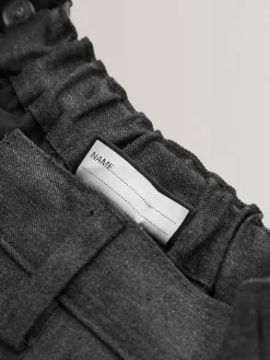 Next Regular Waist School Pleat Front Trousers (3-17yrs) Grey