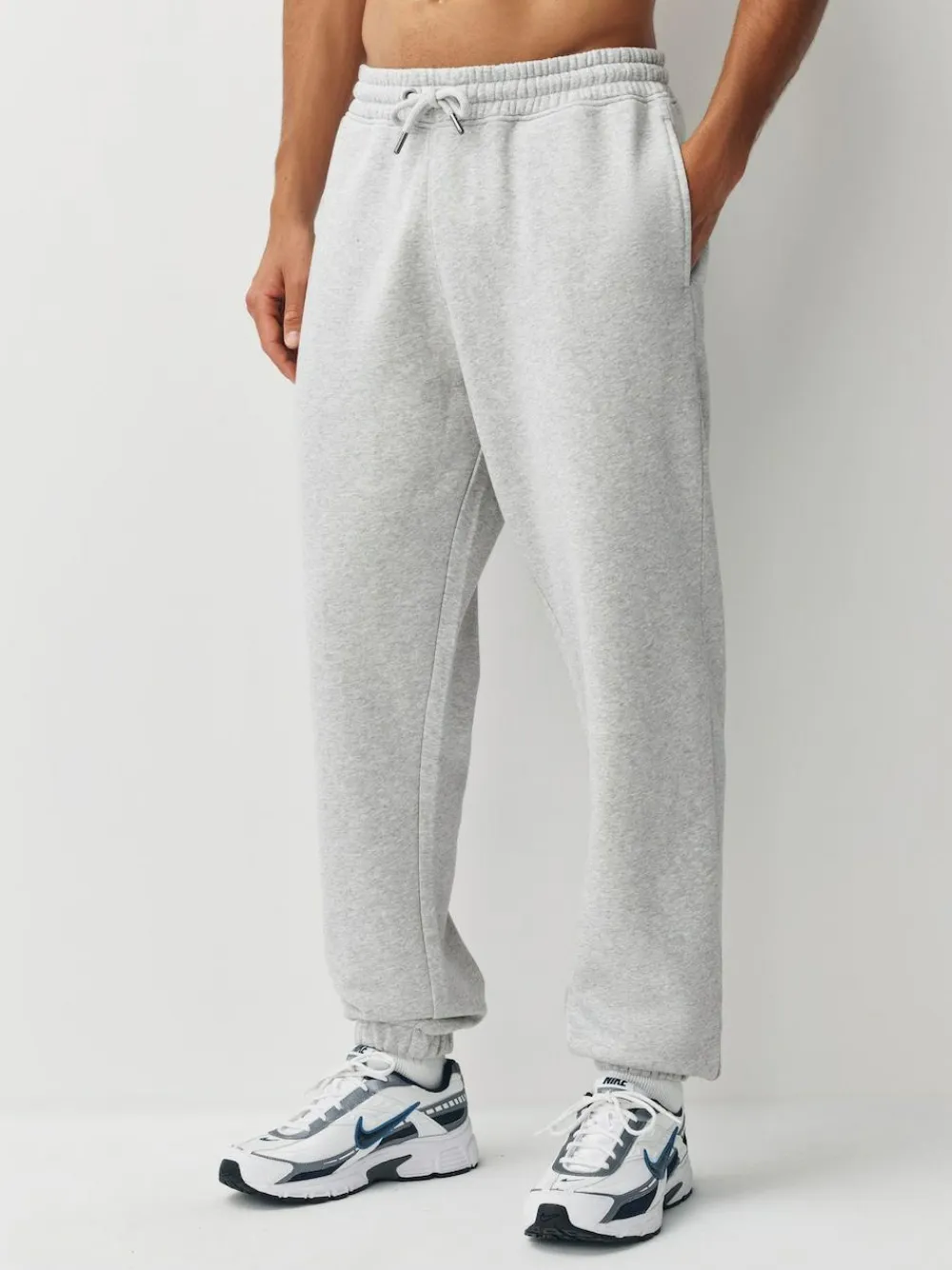 Next Relaxed Fit Slim Fit Brushback Heavyweight Joggers^ Joggers|Joggers