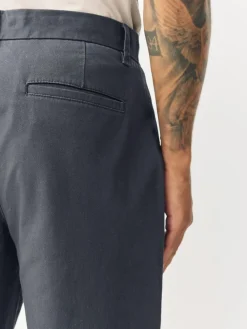 Best Next Grey Relaxed Fit Stretch Chinos Trousers