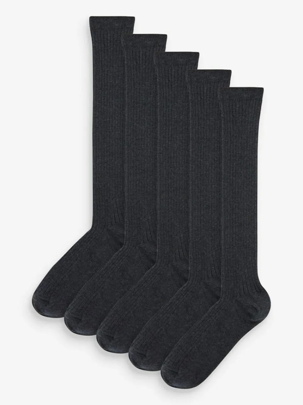 Next 5 Pack Cotton Rich Knee High Socks^BOY Socks
