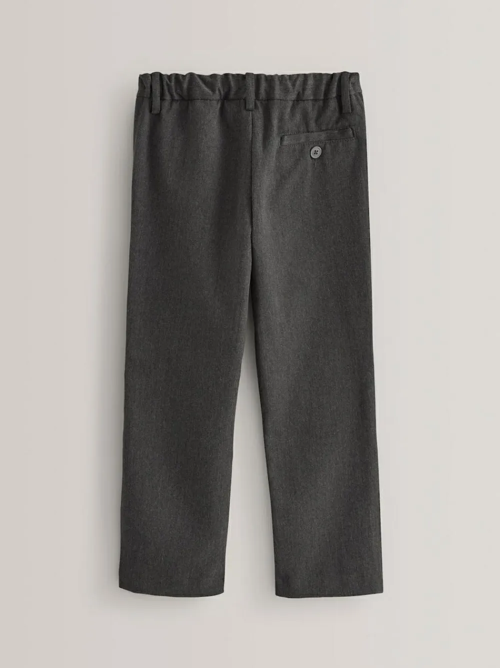 Next School Pull On Waist Straight Trousers (3-17yrs)^BOY Tznius Pants|Pants & Chinos