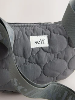 Next Grey Self. Nylon Sling Bag^Women Bags