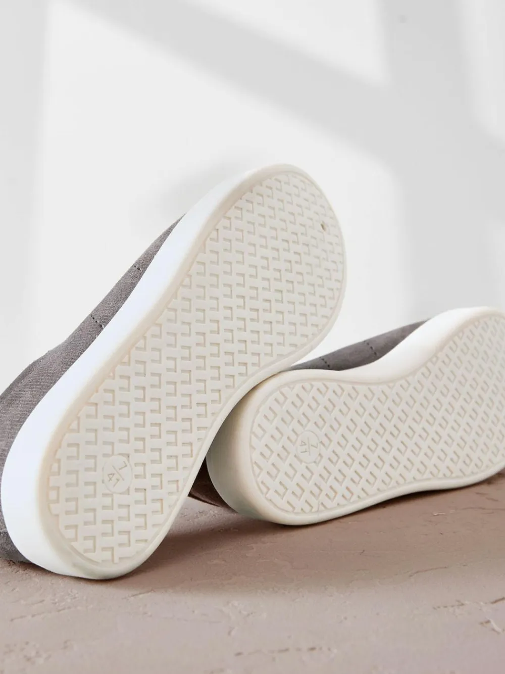 Next Signature Premium Leather Laceless Slip-On Trainers^Women Sneakers