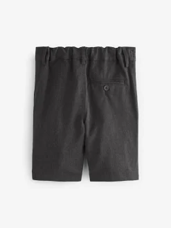 Online Next Single Flat Front School Shorts (3-14yrs) Grey