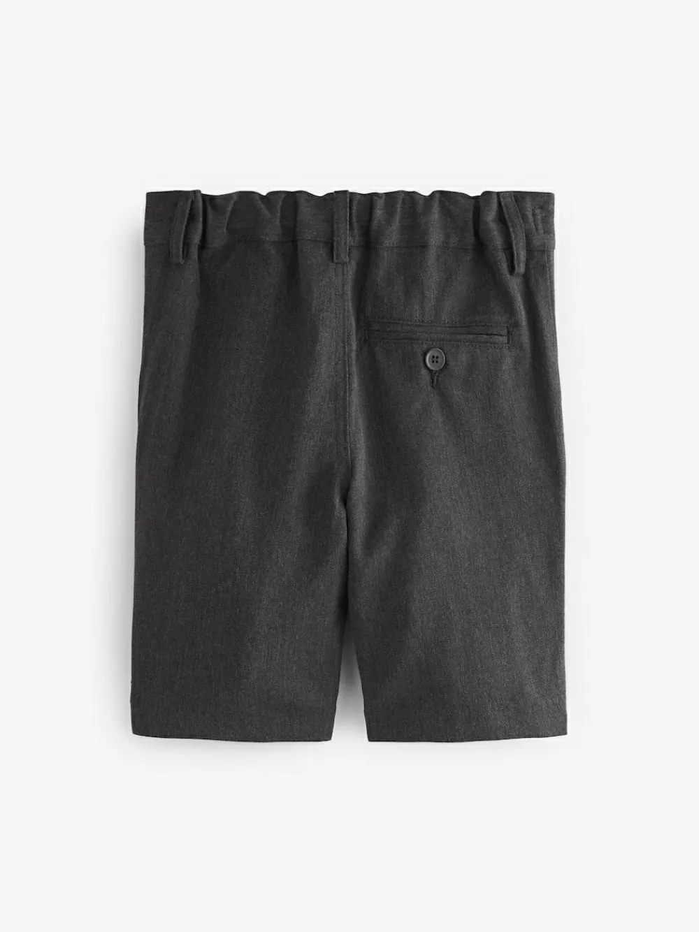 Online Next Single Flat Front School Shorts (3-14yrs) Grey