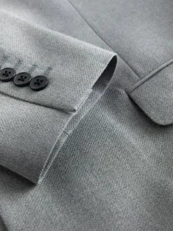 Next Skinny Fit Textured Suit Jacket^ Blazers & Formal Jackets|Grey Suits