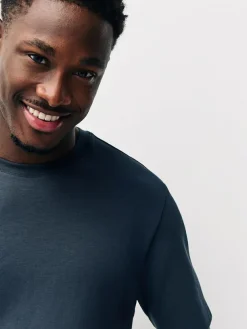 Discount Next Grey Slate Regular Fit Smart Soft Touch Heavyweight T-Shirt